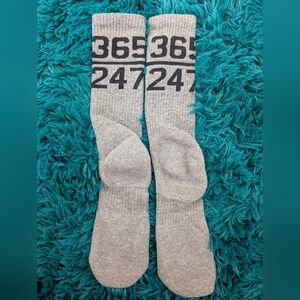 NIKE Socks Gray Dri-FIT 365 247 Men's Shoe Size 2 NWOT
